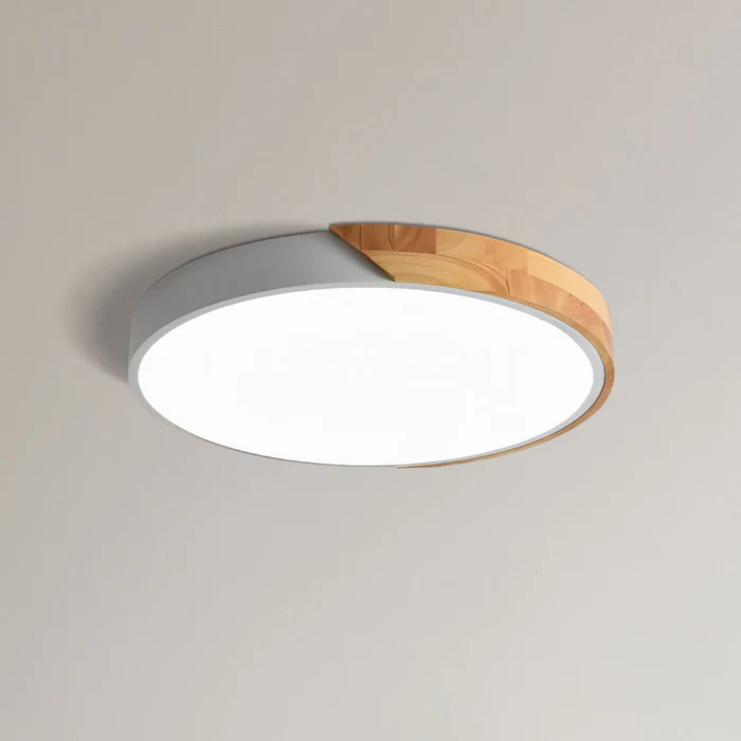 Nordic Wood LED Ceiling Light