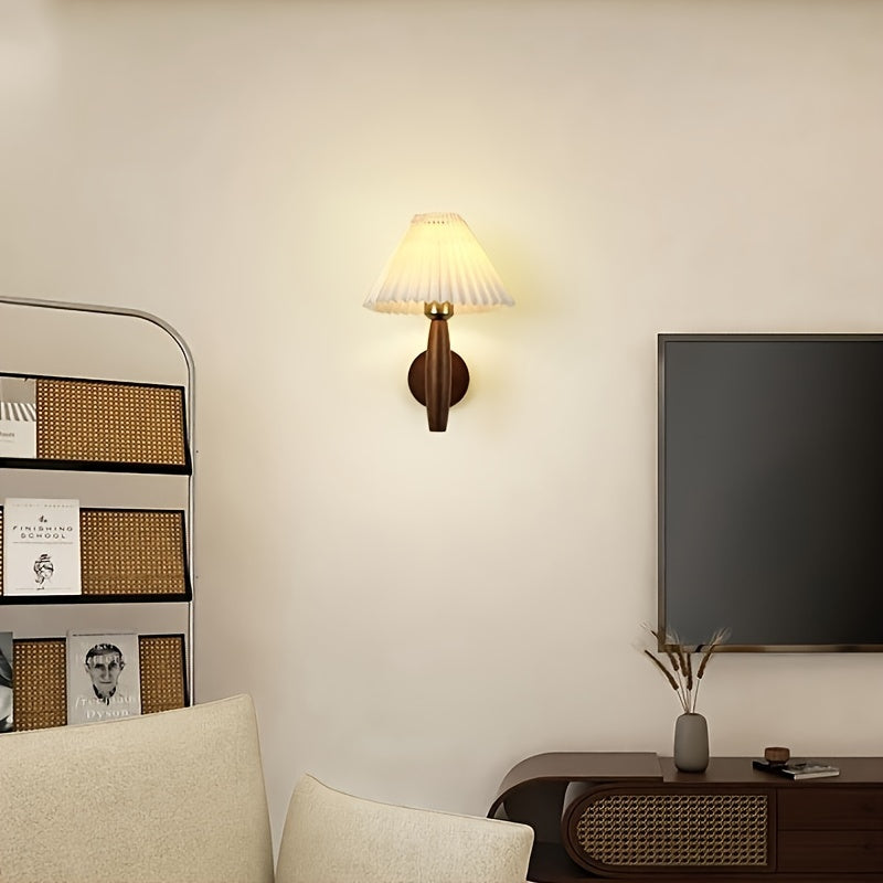 Nordic Pleated Wall Sconce