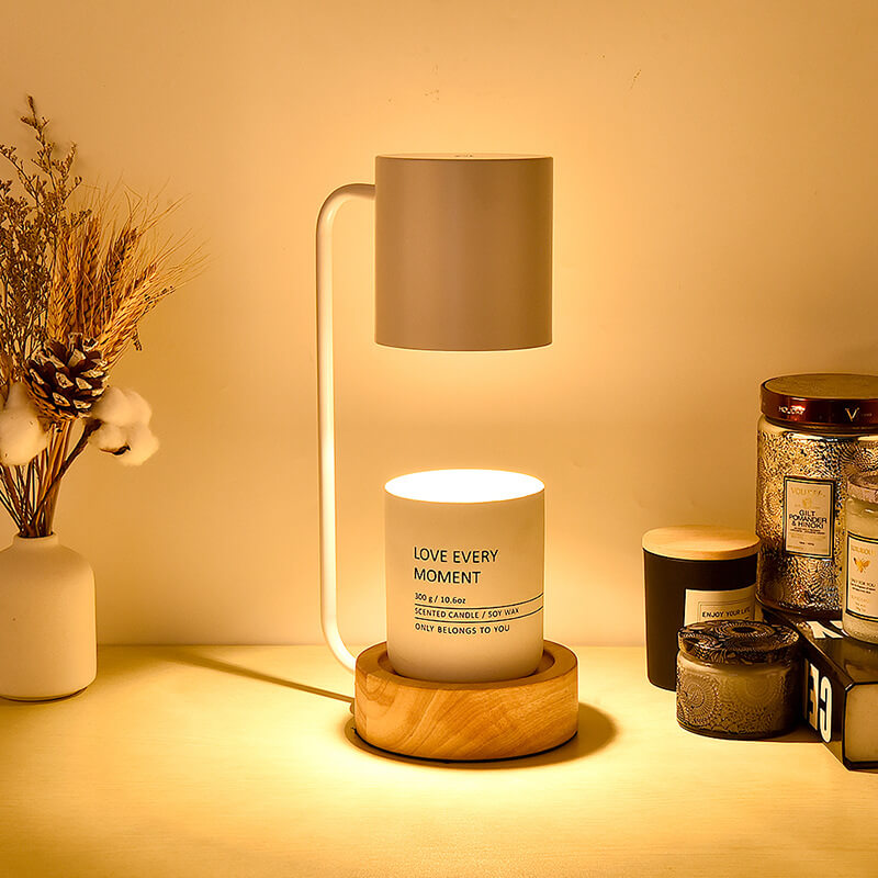 Japanese Wood Table Lamp