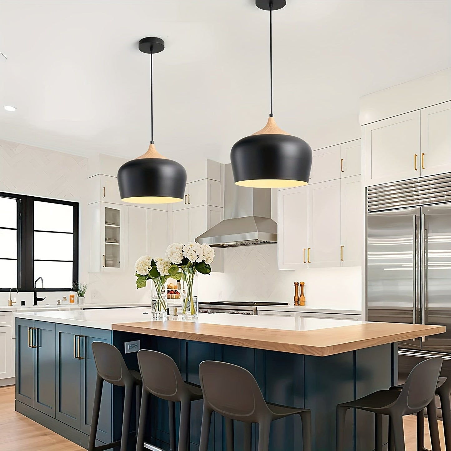 Scandinavian Iron Pendant Light