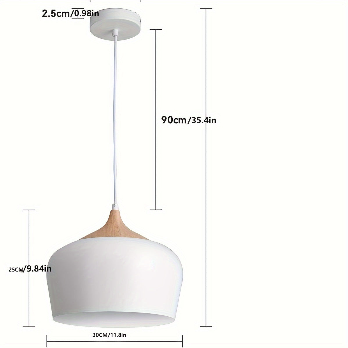 Scandinavian Iron Pendant Light