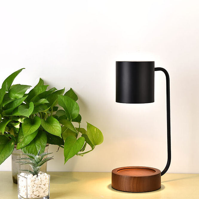 Japanese Wood Table Lamp