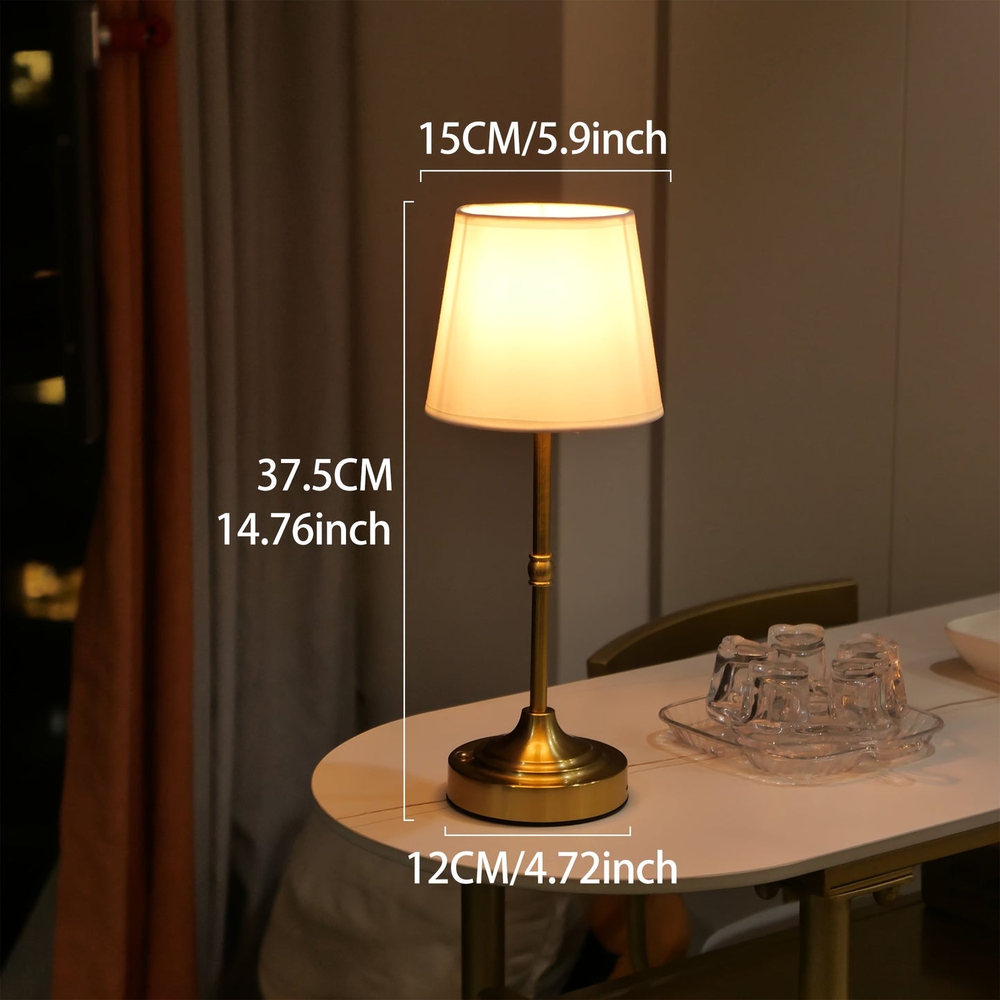 Cordless Dimmable Table Lamp