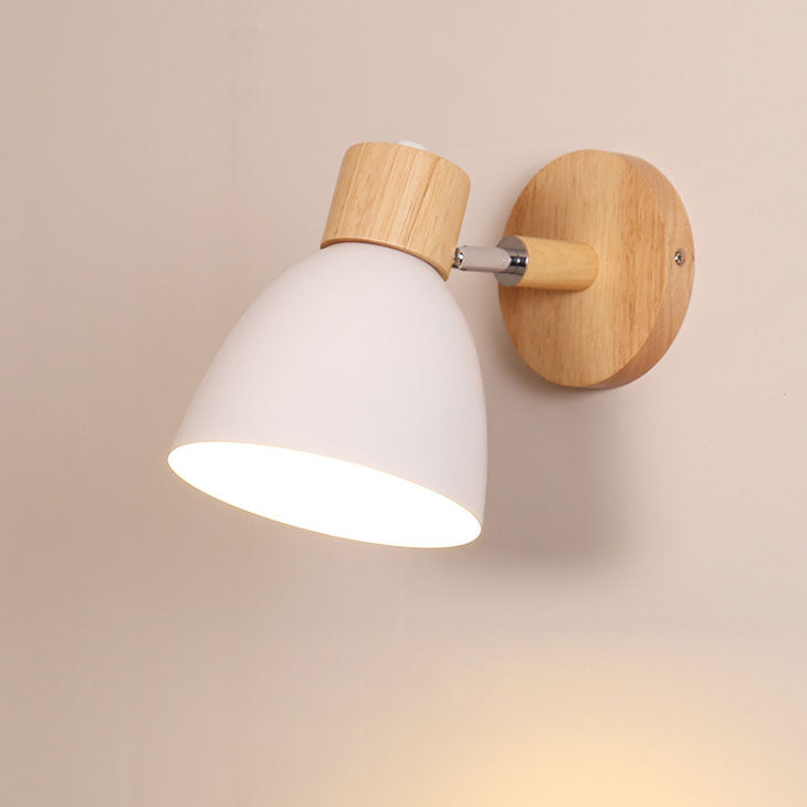 Macaron Wood Wall Sconce
