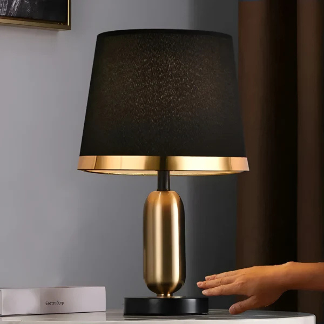 Black and Gold Table Lamp