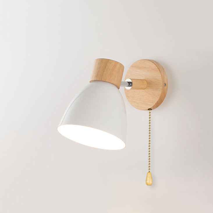 Macaron Wood Wall Sconce