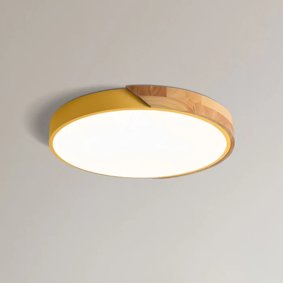Nordic Wood LED Ceiling Light