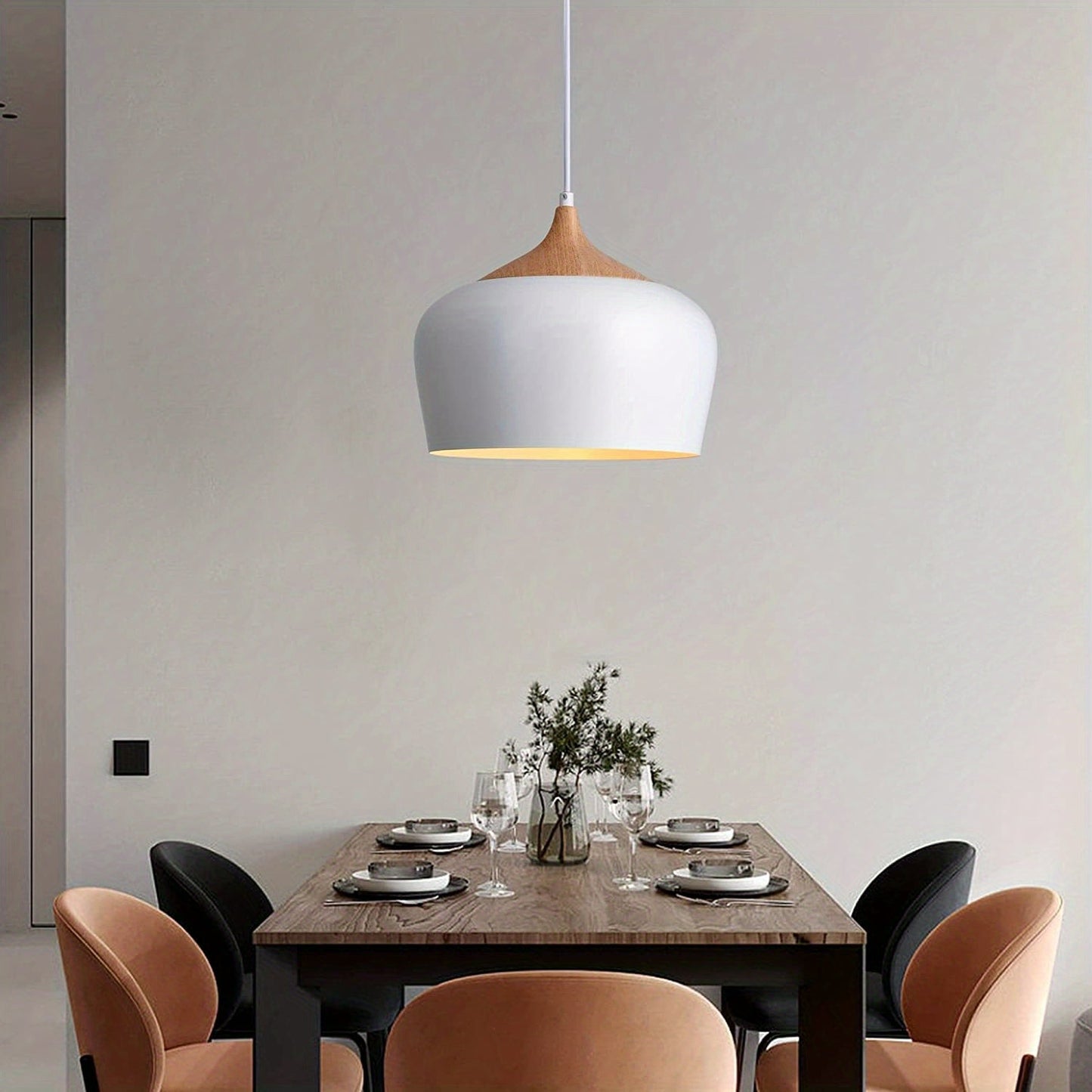 Scandinavian Iron Pendant Light