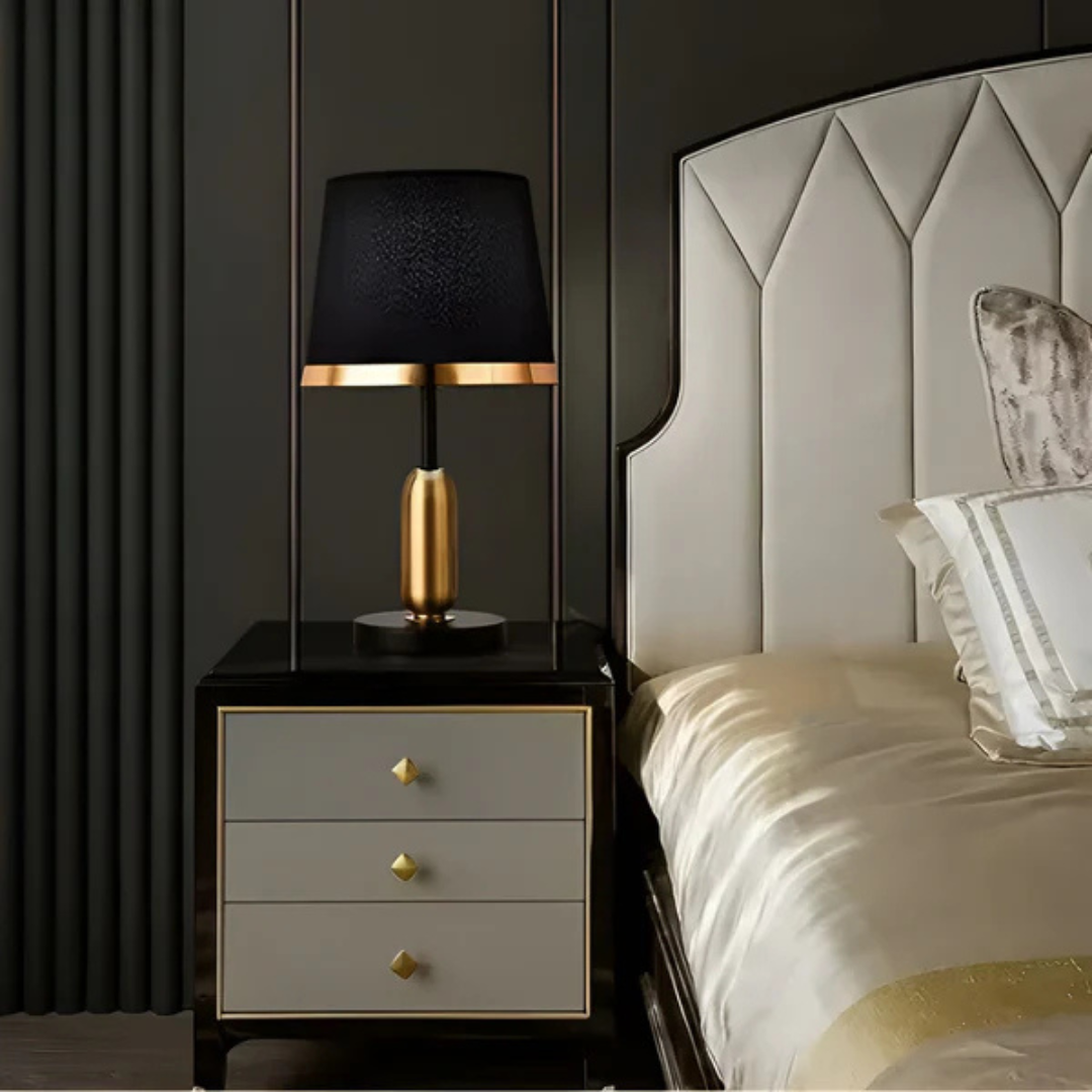 Black and Gold Table Lamp