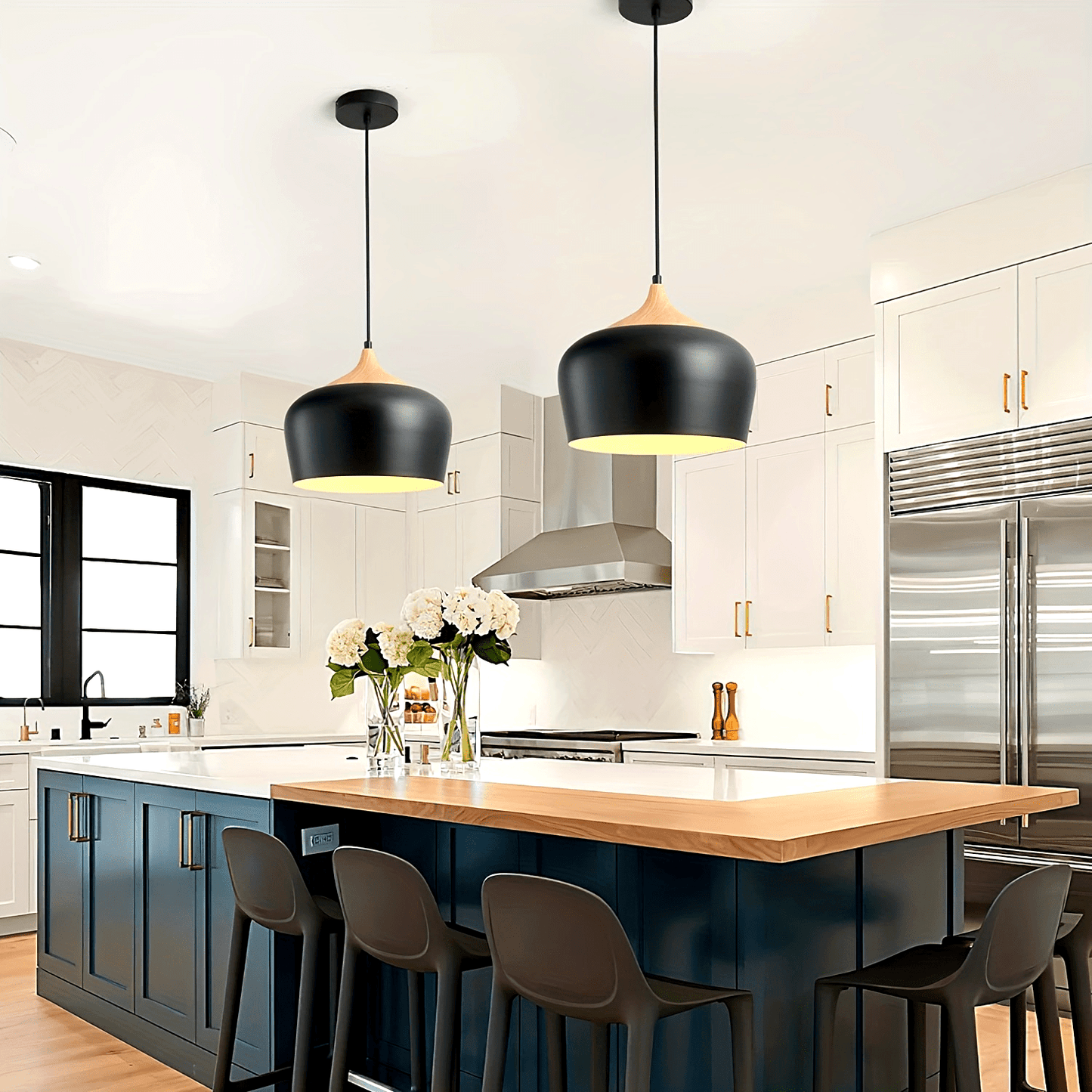 Scandinavian Iron Pendant Light