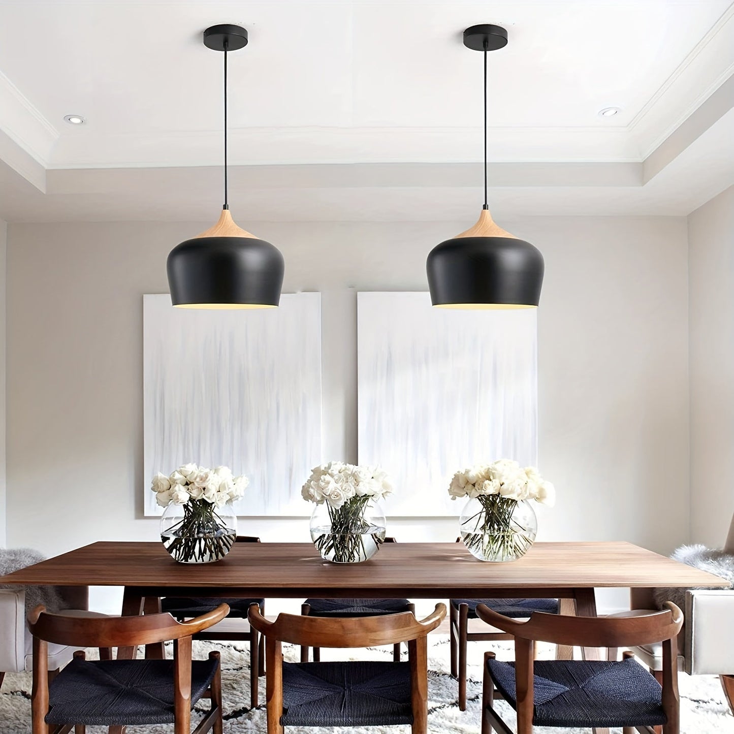 Scandinavian Iron Pendant Light