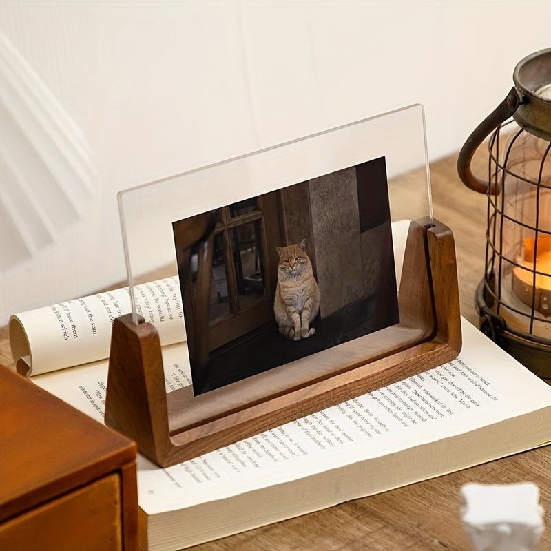 U-Shaped Acrylic Photo Frame
