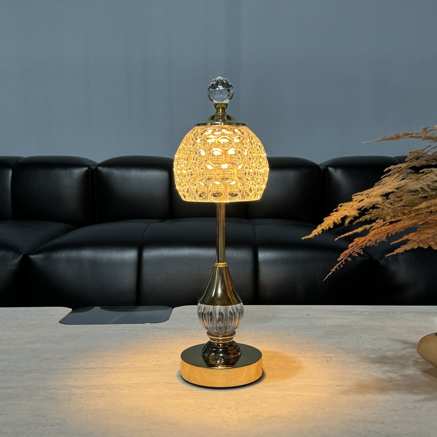Crystal Touch Table Lamp
