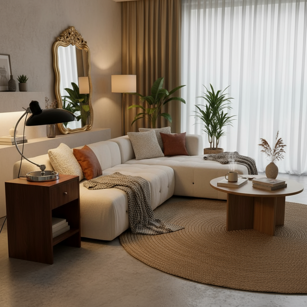 ScandiArc Table Lamp