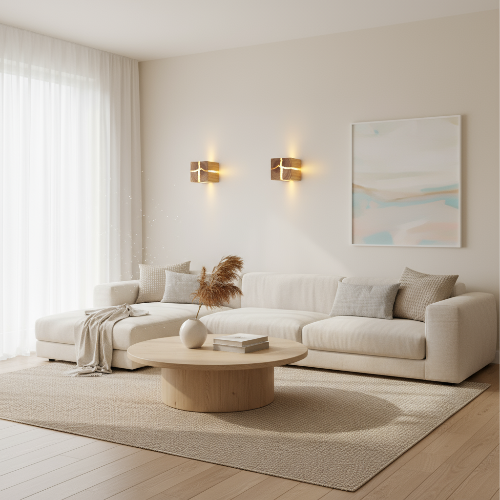 WoodAura Wall Light
