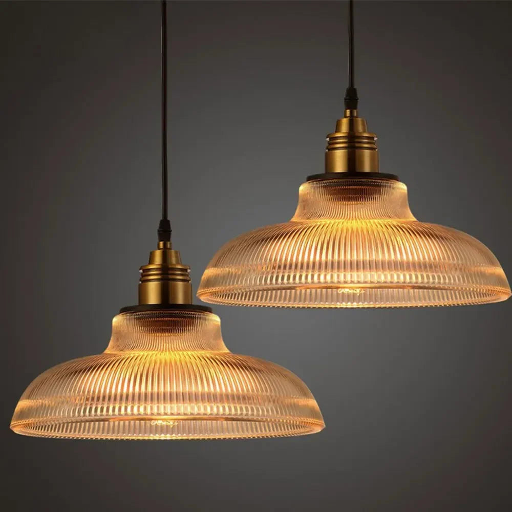 LumiVibe Glass Pendant Light