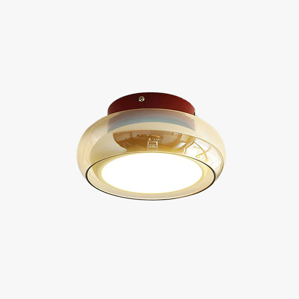 June Retro Glass Ceiling Light