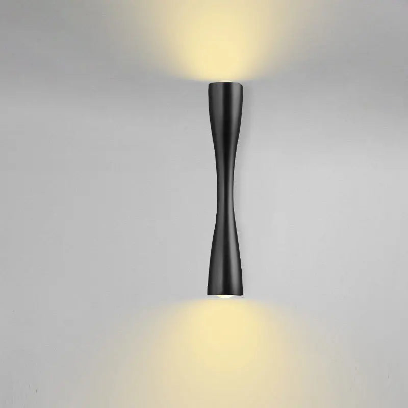 Gold Up and Down Wall Light