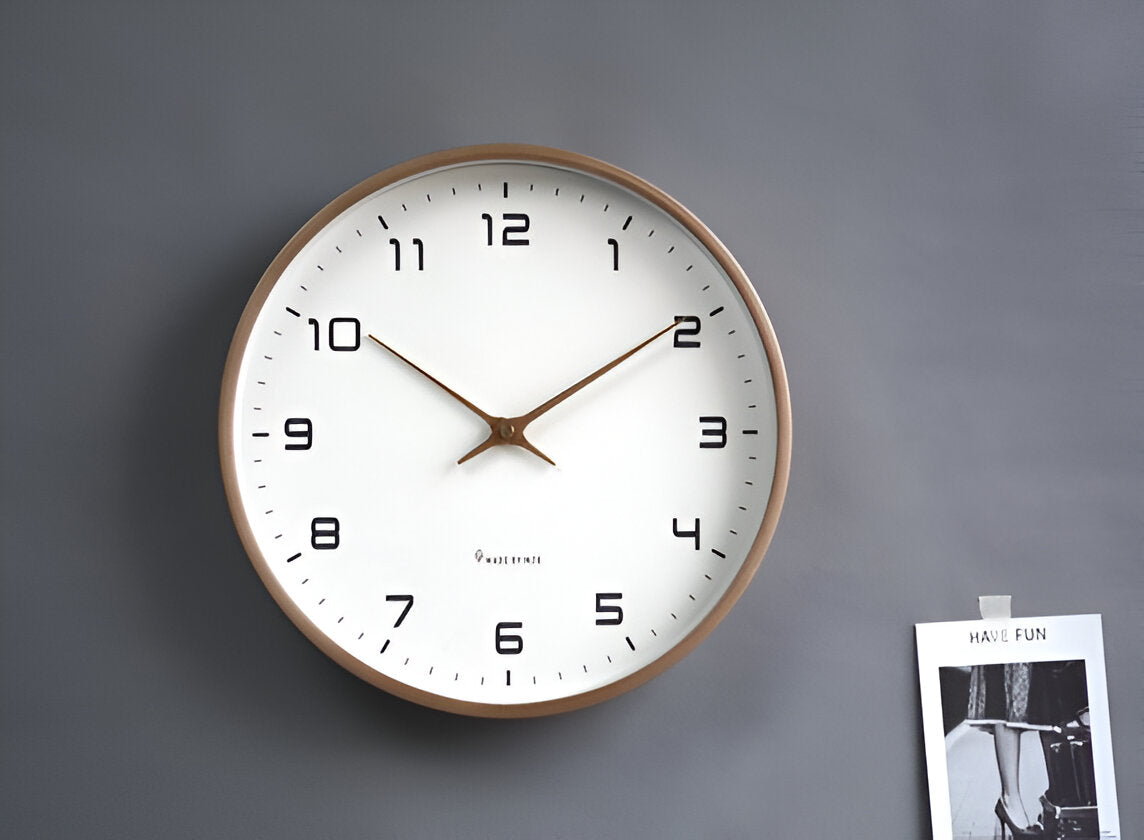 Nordic Wood Wall Clock
