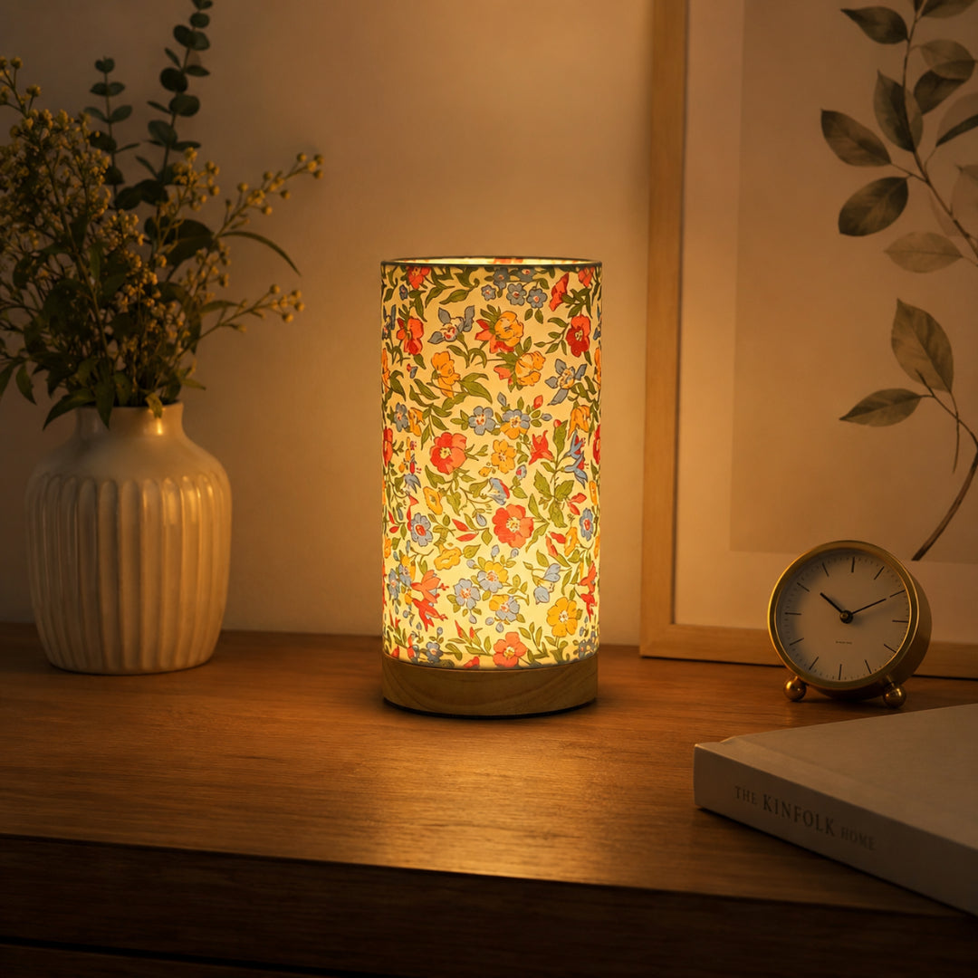 Wooden USB Table Lamp