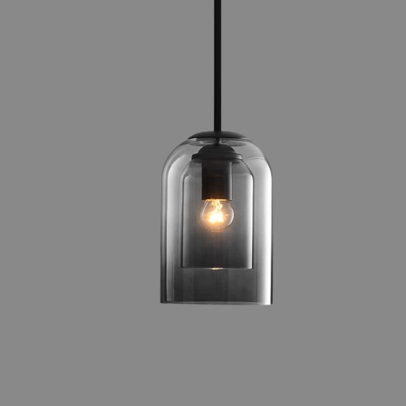Mica Double Glass Pendant Lamp