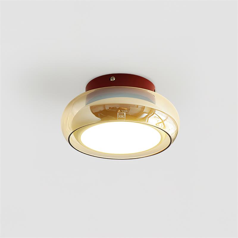 June Retro Glass Ceiling Light