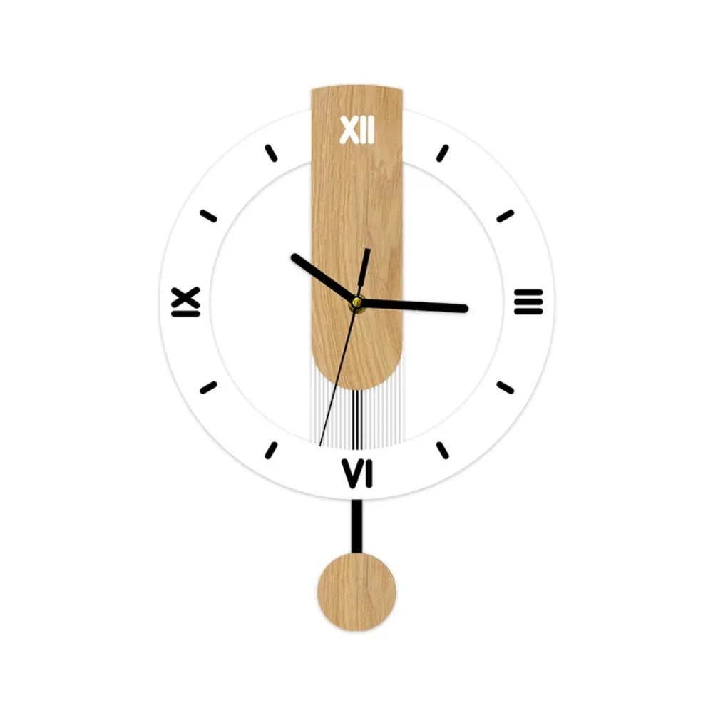 Minimalist Pendulum Wall Clock