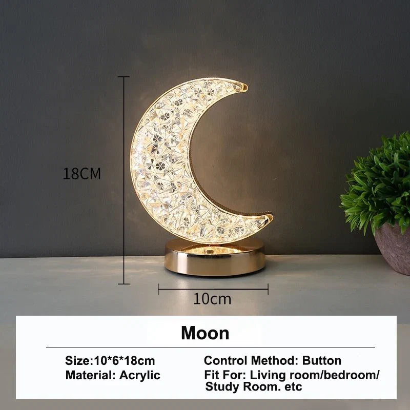 Stellora 3D Crystal Night Light
