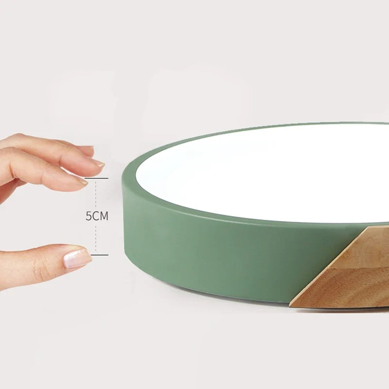 Nordic Wood LED Ceiling Light