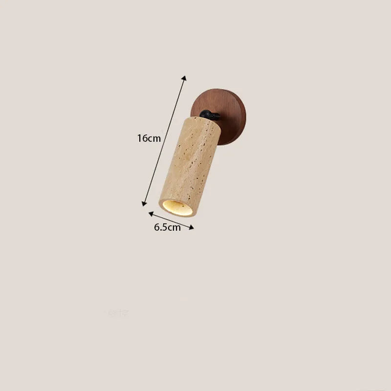 Huangdong Travertine Wall Lamp