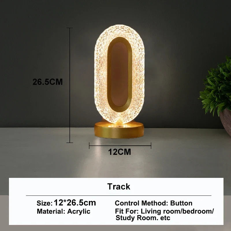 Stellora 3D Crystal Night Light