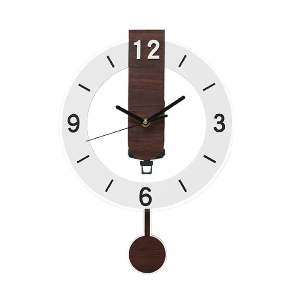 Minimalist Pendulum Wall Clock