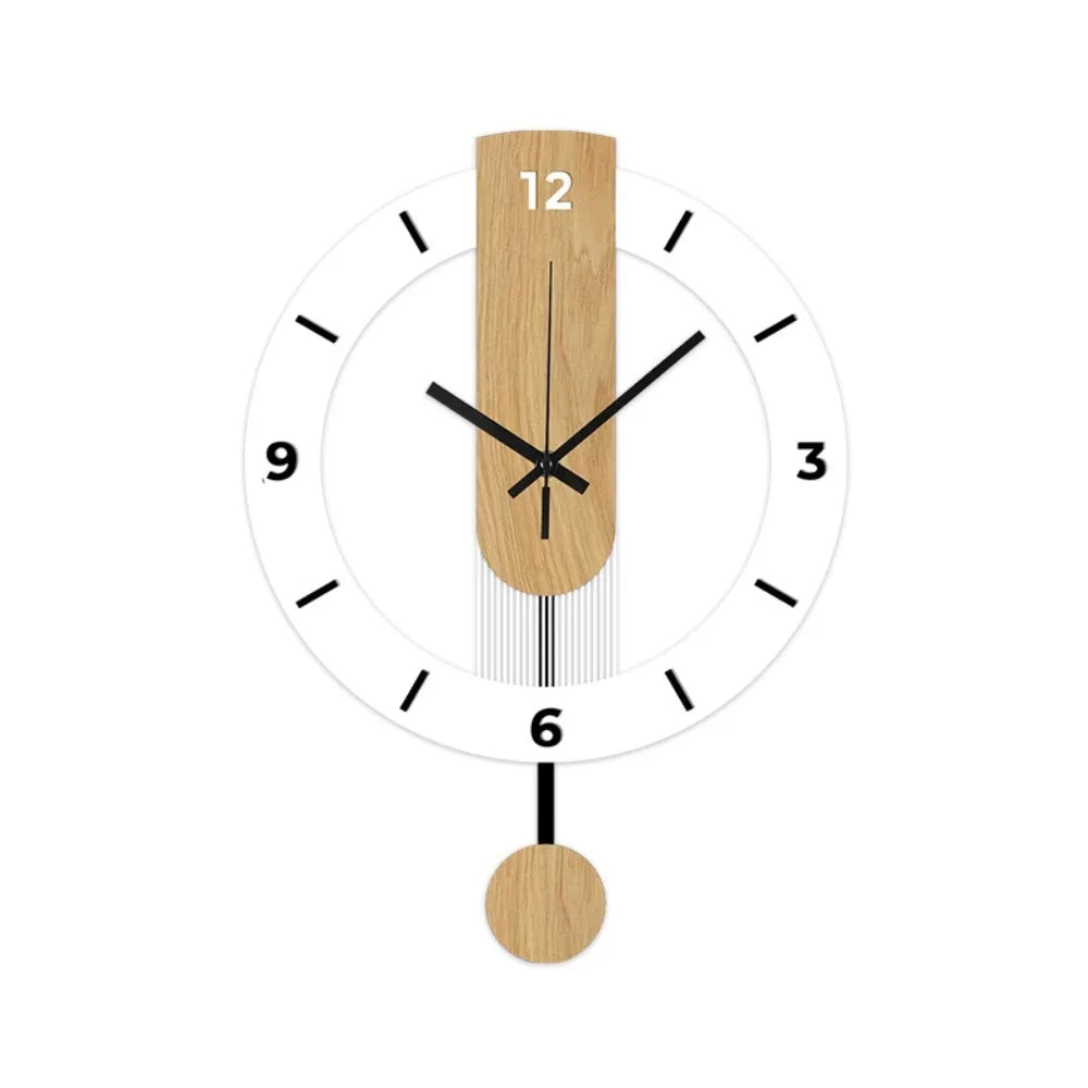 Minimalist Pendulum Wall Clock