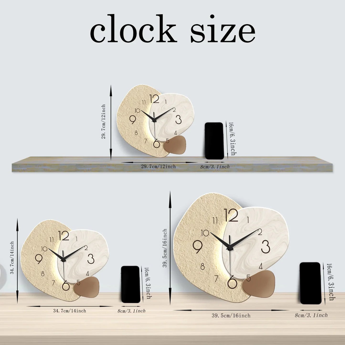 TempoStone Wall Clock