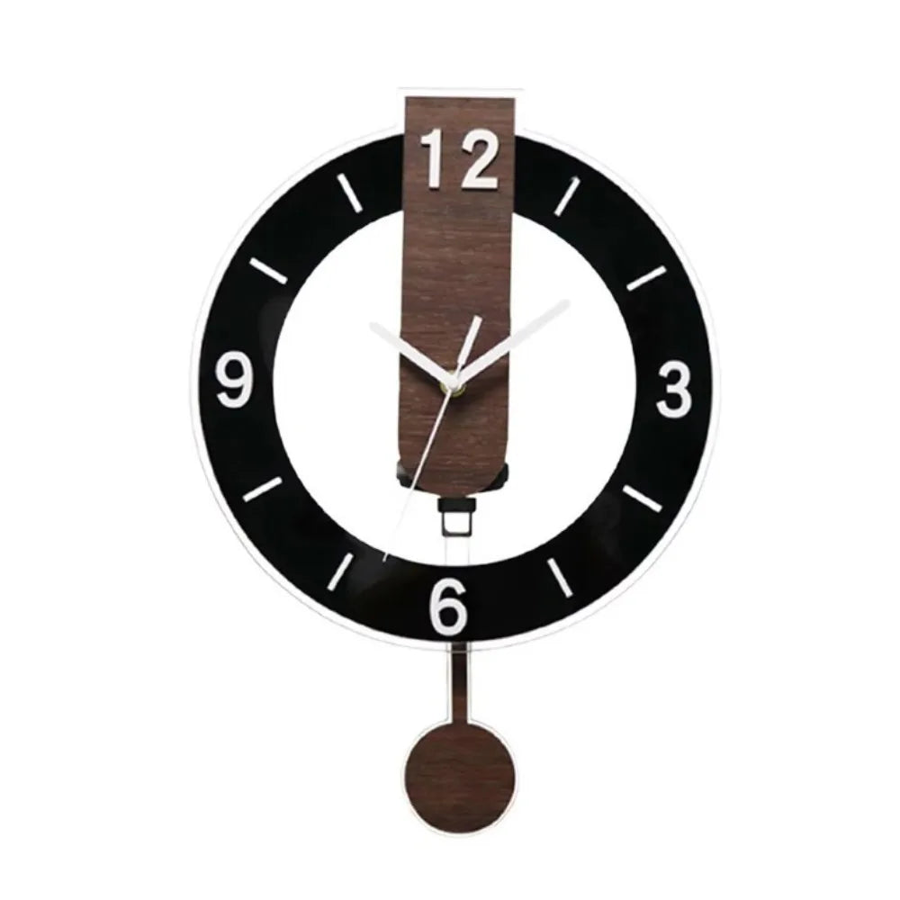 Minimalist Pendulum Wall Clock