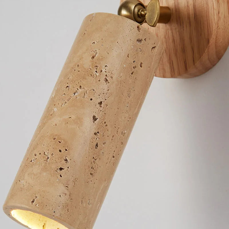 Huangdong Travertine Wall Lamp