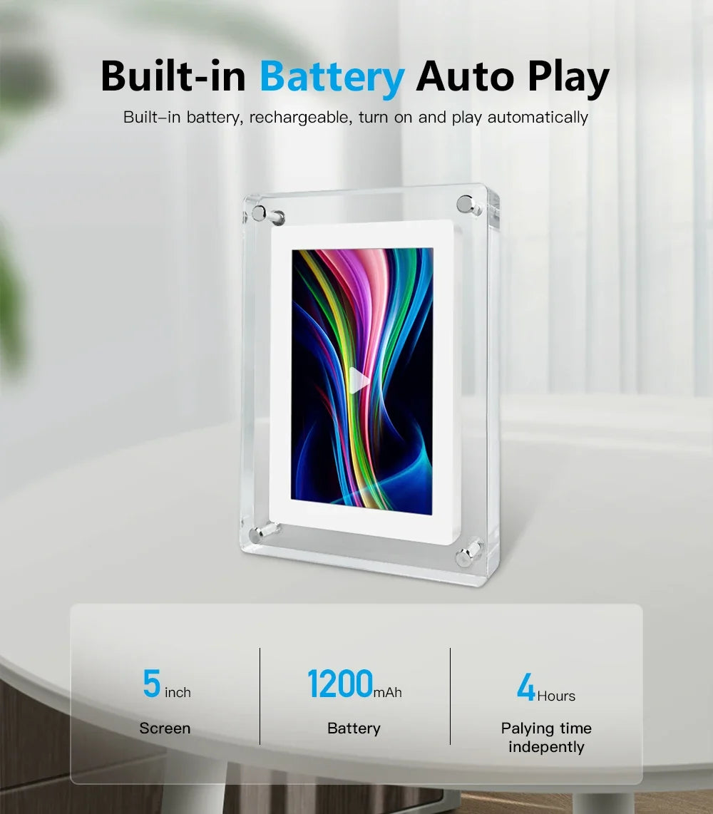 ClearFrame Digital Photo Frame