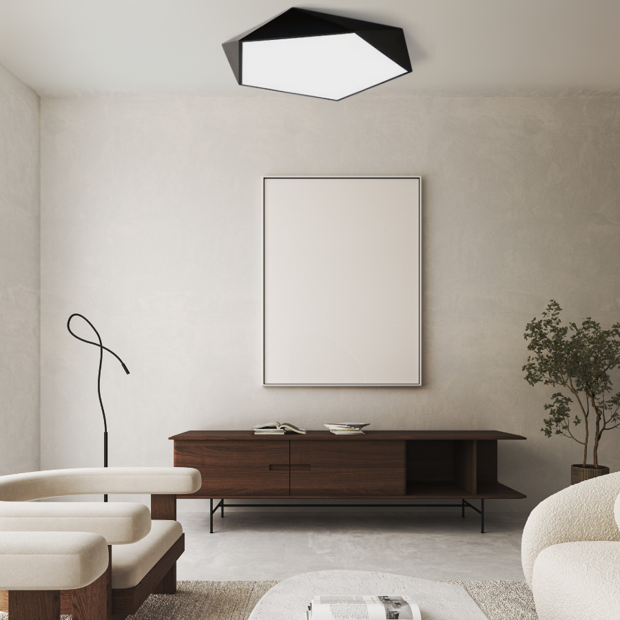 Skydor Geometric Ceiling Light