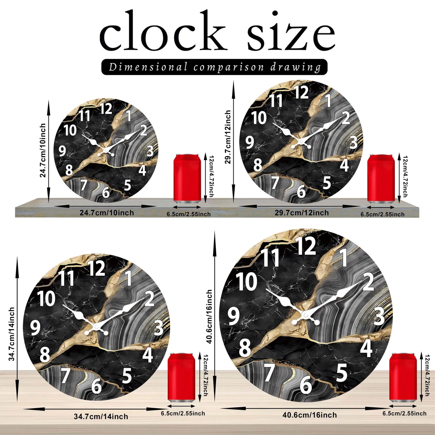 MarbellaTime Wall Clock