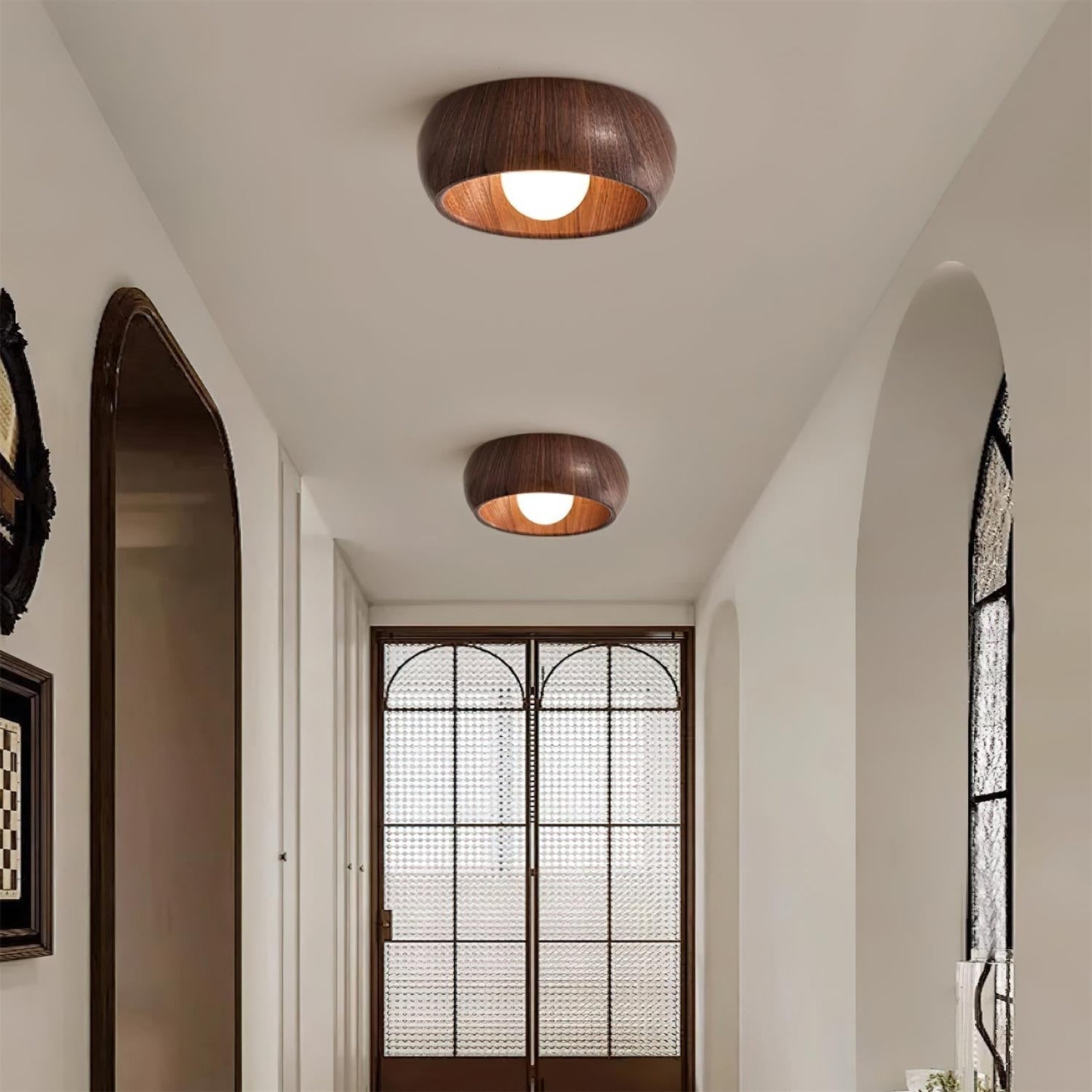 Albanora Wooden Ceiling Lamp