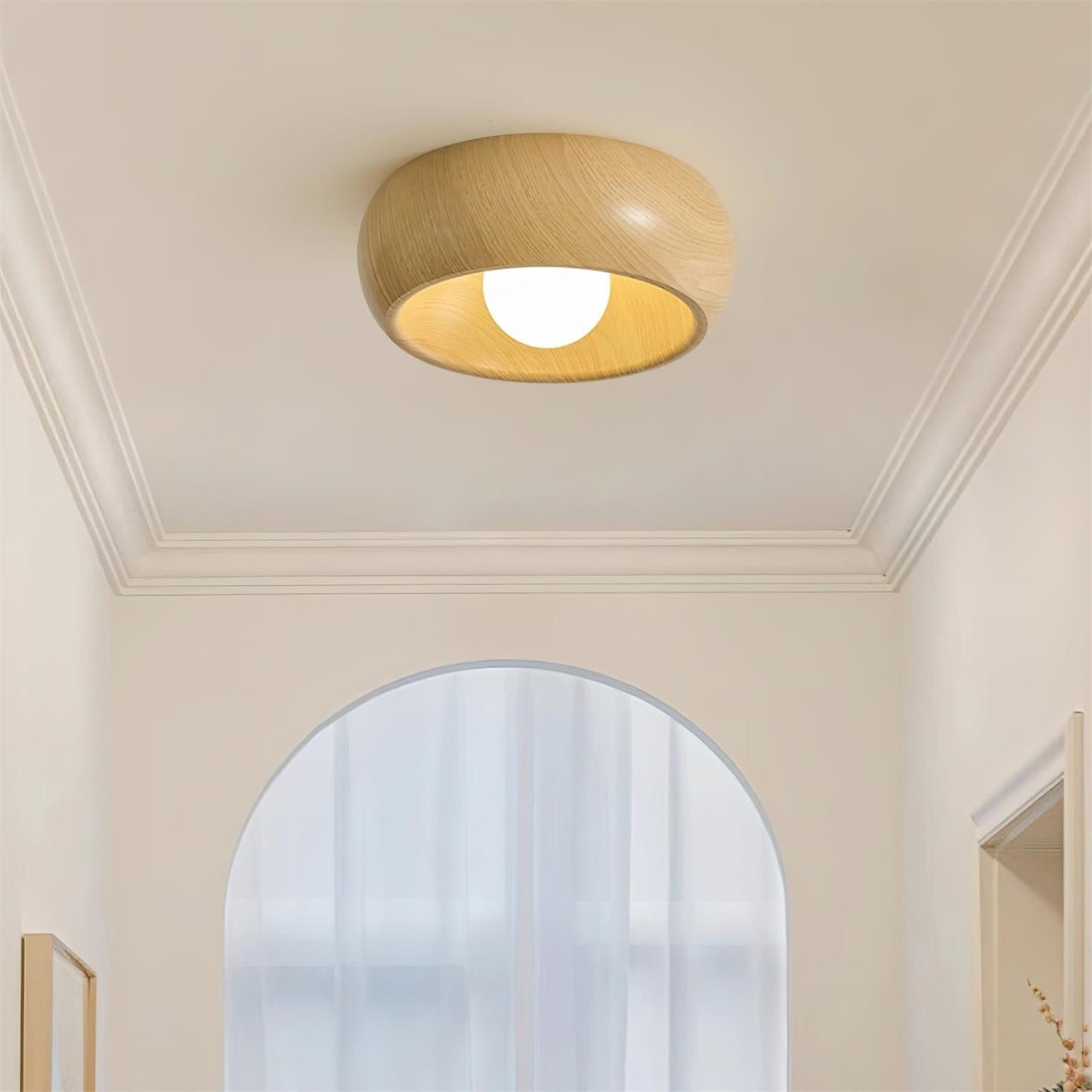 Albanora Wooden Ceiling Lamp