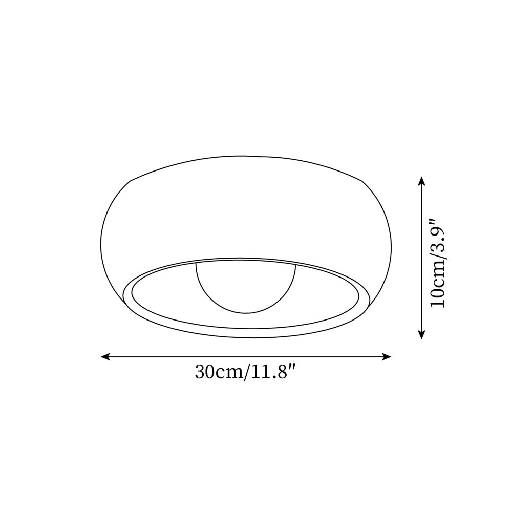 Albanora Wooden Ceiling Lamp