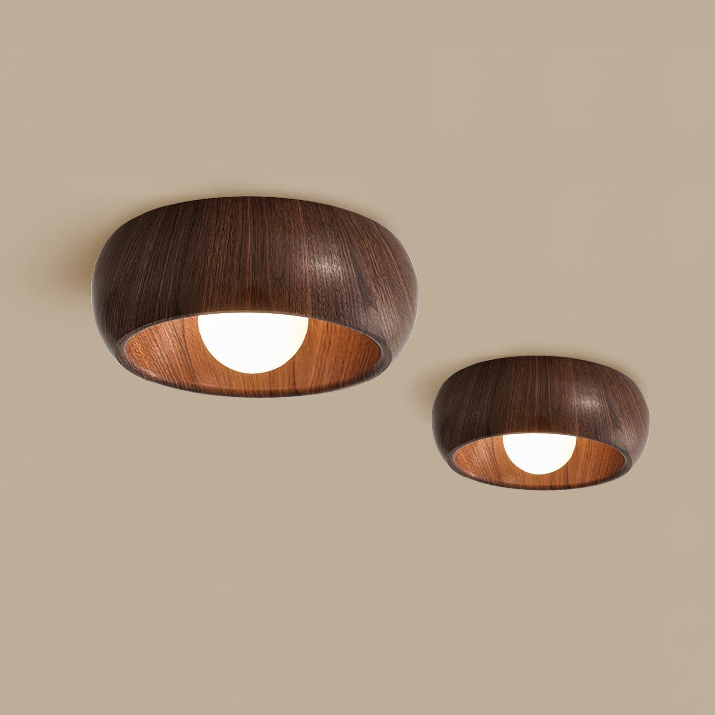 Albanora Wooden Ceiling Lamp