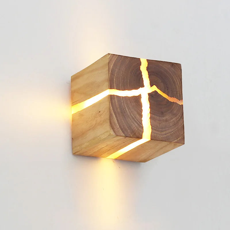 WoodAura Wall Light