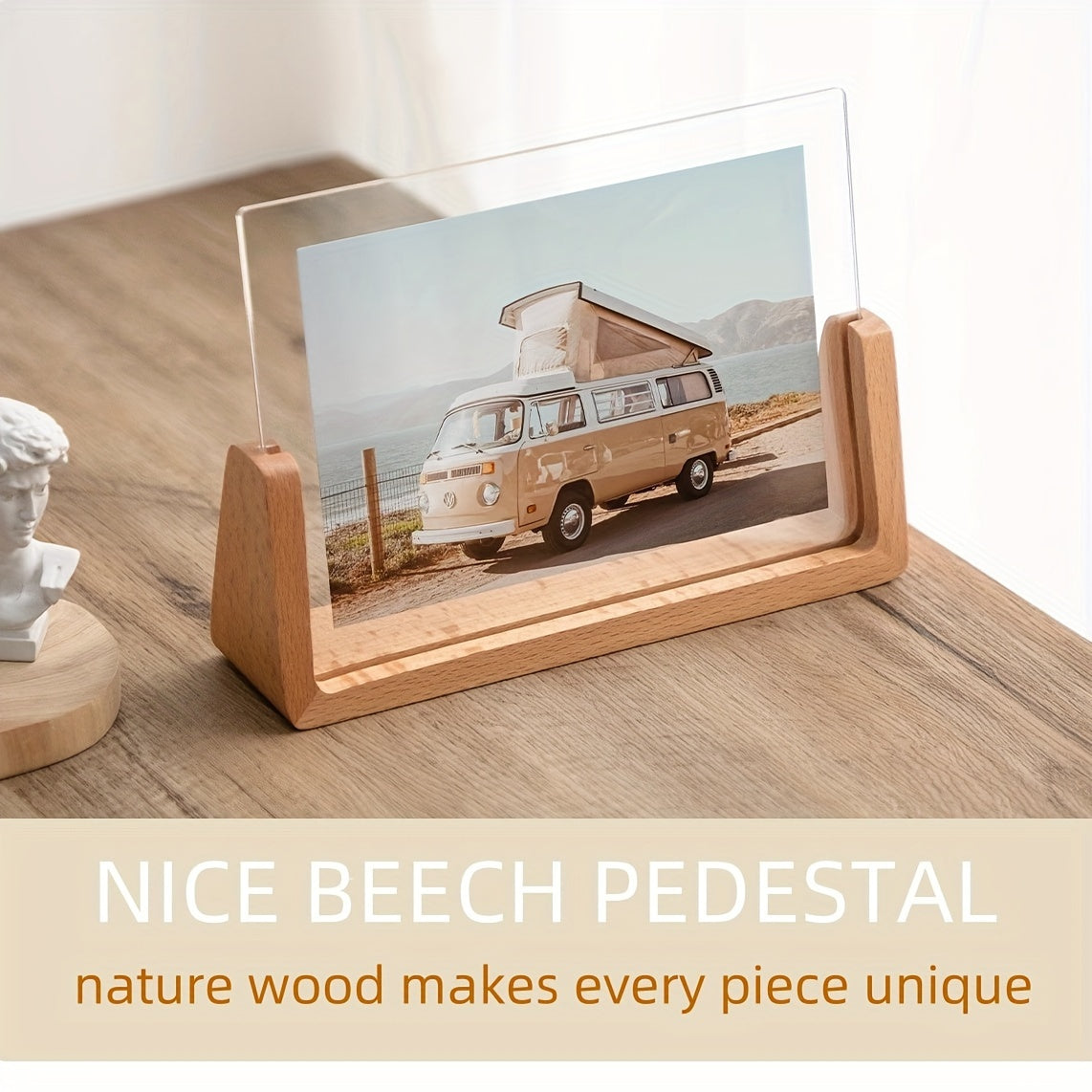 U-Shaped Acrylic Photo Frame
