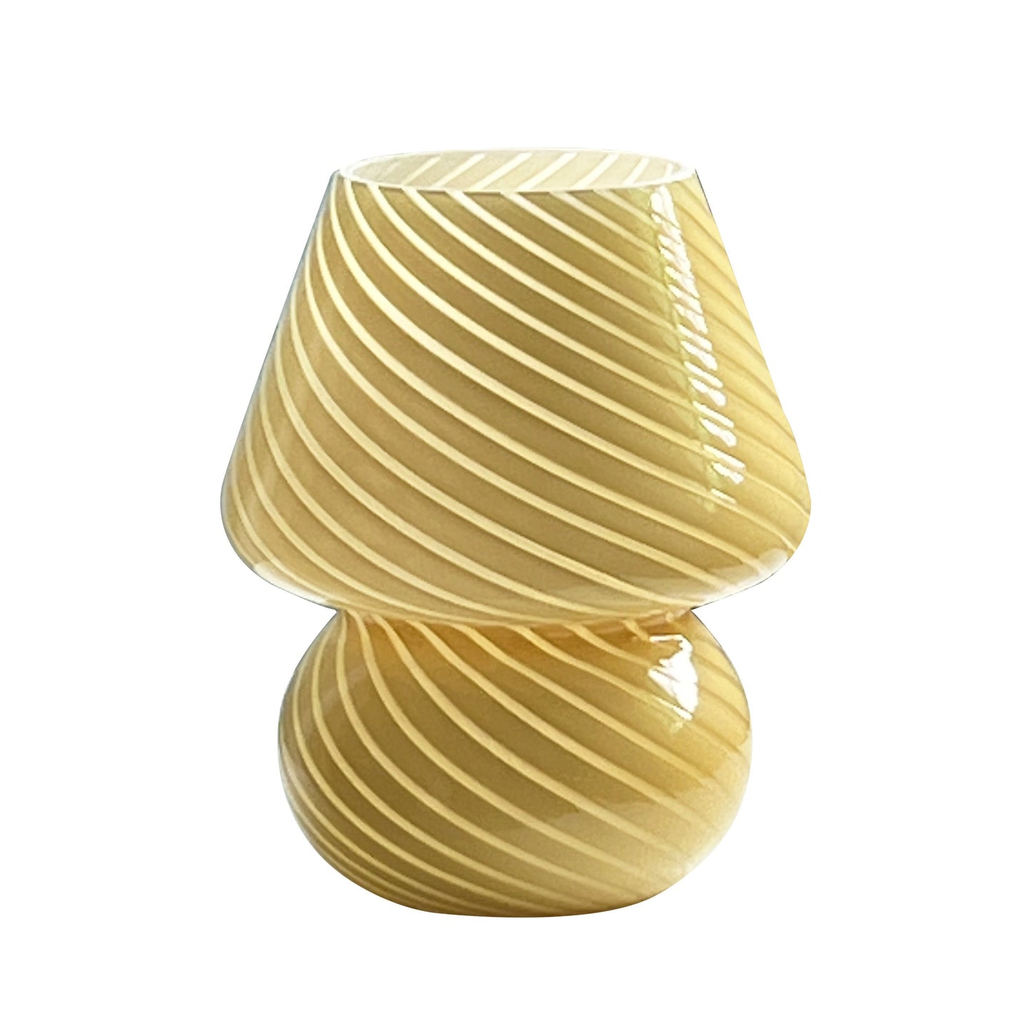 Murano Glass Mushroom Lamp