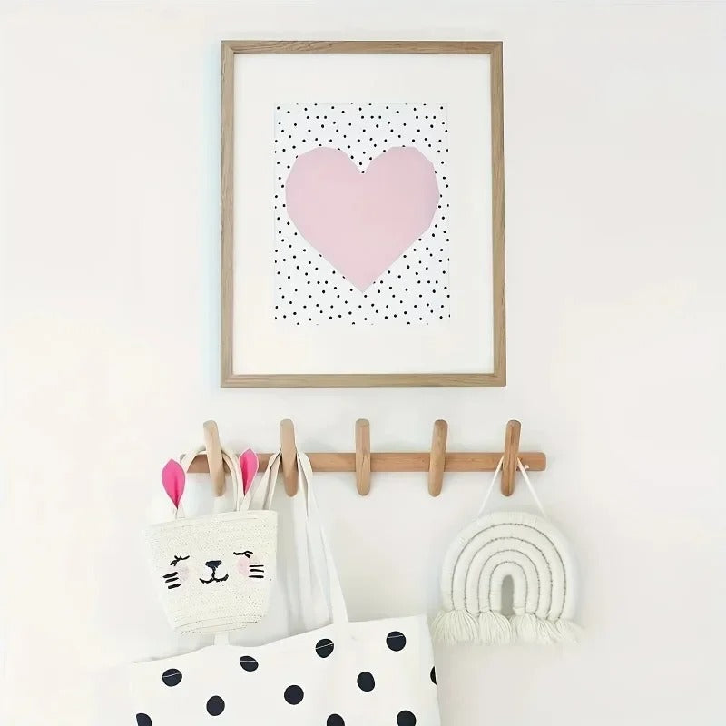 Maeve Solid Oak Wall Rack