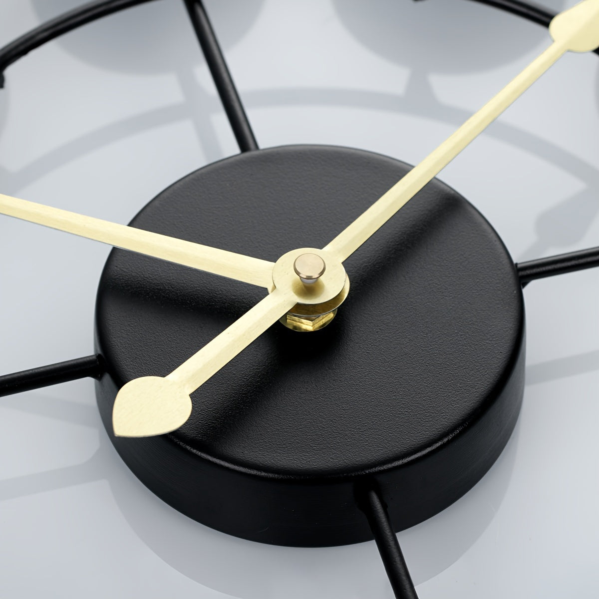 Retro Colour Metal Wall Clock