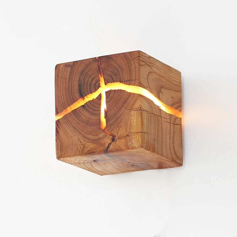 WoodAura Wall Light