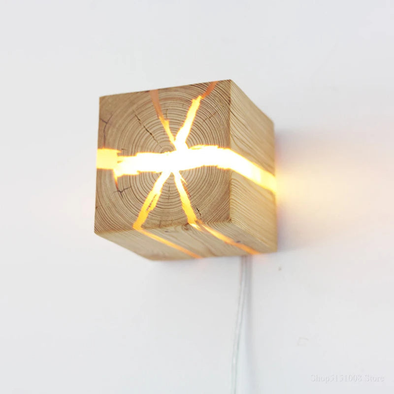 WoodAura Wall Light
